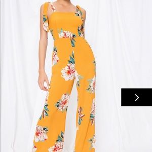 Floral Jumpsuit